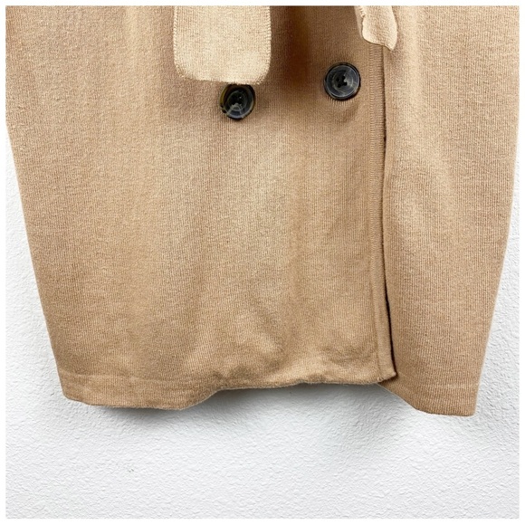Cabi French Trench Sweater in Camel Size Medium - Picture 6 of 8